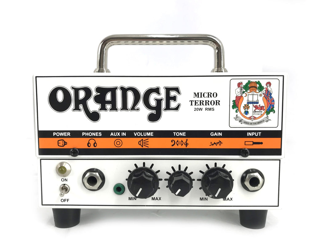 testata per chitarra orange micro terror usata vista frontale