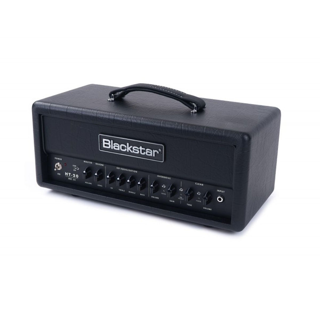 testata valvolare per chitarra elettrica da 20W Blackstar HT-20RH MKIII vista laterale