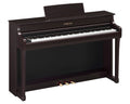 pianoforte digitale yamaha clp835R color palissandro con mobile vista frontale